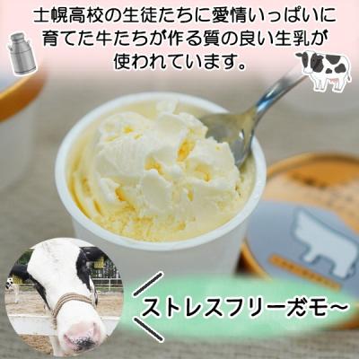 ふるさと納税 士幌町 北海道 士幌高校 アイス セット バニラ 生乳使用の濃厚アイスクリーム 十勝 士幌町 【H03】 |  | 02