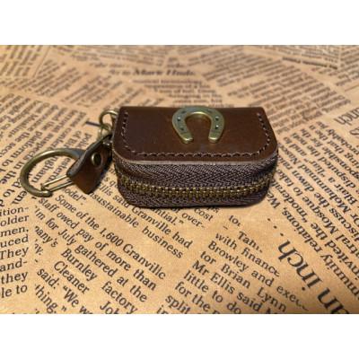 ふるさと納税 栗東市 蹄鉄付きミニミニコインケース(ダークブラウン) |  | 02