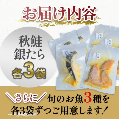 ふるさと納税 田野町 【四国一小さなまち】魚の西京漬け 5種食べ比べ(銀たら+鮭+おまかせ3種)セット　計15袋 |  | 01