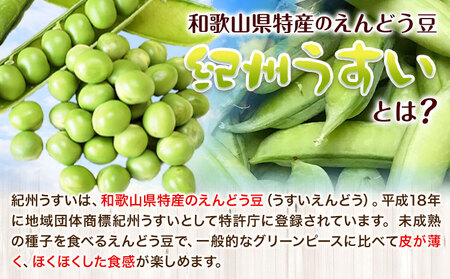 和歌山県特産 紀州うすいえんどう豆 約1.5kg(豆ご飯 約1.5升分) まる中農園《2025年5月下旬-6月下旬頃出荷》