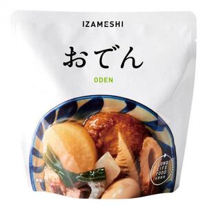 【3年保存】 長期保存食 イザメシ おでん 18個/1ケース 非常食 保存食 備蓄食 防災 防災用品 パウチ 備蓄 災害対応食 食品 災害食 防災用