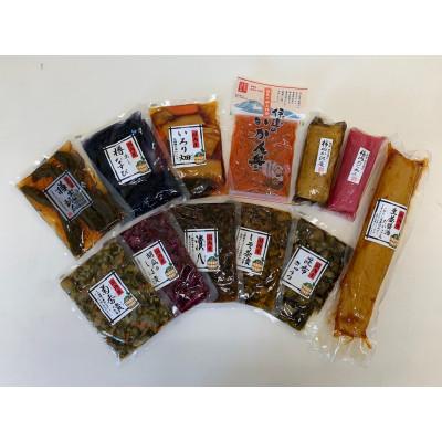 ふるさと納税 伊達市 【国産野菜使用】漬物食べ比べセット(全12種類入り)