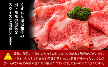 訳あり くまもと黒毛和牛 赤身霜降り 2部位 600g 黒毛和牛 MEAT PLUS