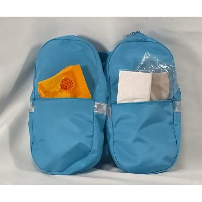 ふるさと納税 高槻市 【TVで紹介!】ランドセル用補助バッグ「サンドセル」 ポケットあり《スカイブルー》 |  | 01