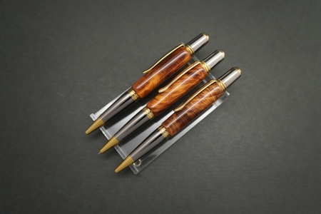 天然屋久杉回転式ボールペン(0.7mm)1本〈 ボールペン