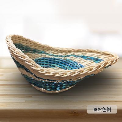 ふるさと納税 小郡市 アボガド型のかご 雑貨 かご 手編み[No5354-2382] |  | 03