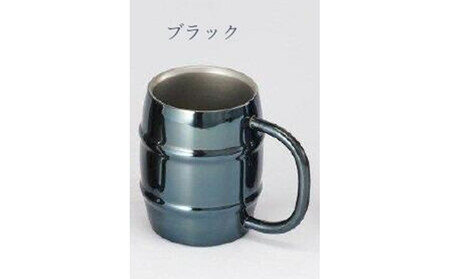 ORORU樽型マグカップ 380ml ブラック