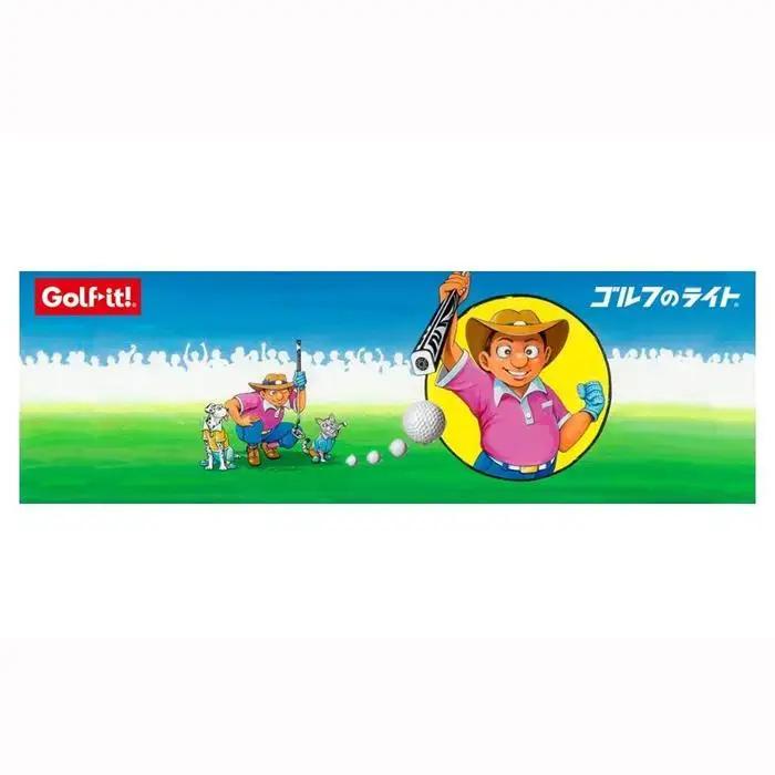 【白色】パワフルスイング GF100 グリップ付バット型 ドライバー アイアン スウィング ウォーミングアップ ウォームアップ ゴルフ スイング練習器具 バット ロンウッド ライト LITE M-28