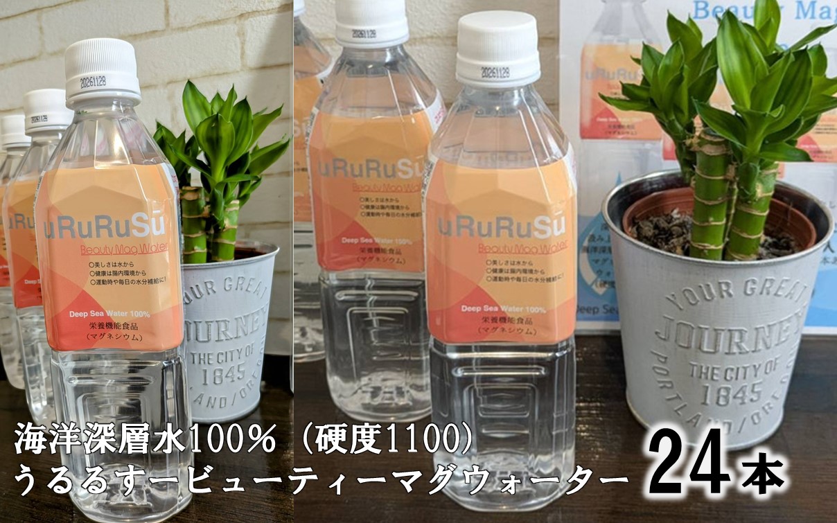 うるるすービューティーマグウォーター 海洋深層⽔100% マグネシウムウォーター（硬度1100） BS-144