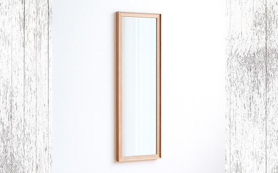 府中家具　Mirror VALLE　42×126　オーク