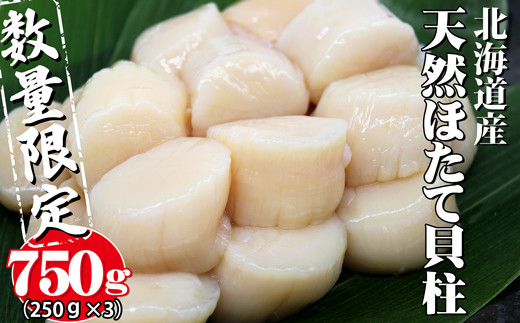 
            750g！鮮度の３D凍結！北海道産天然お刺身ほたて（YS047）
          