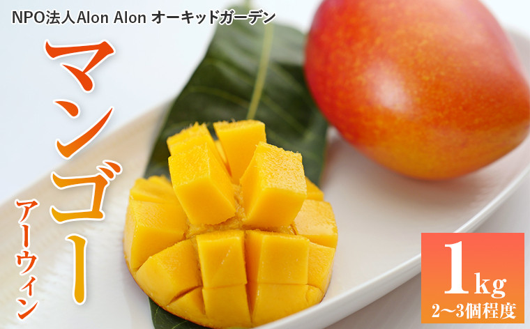 
            Alon Alon マンゴー（アーウィン）栽培期間中農薬不使用 １kg【7月頃発送】
          