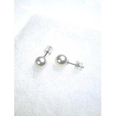 ふるさと納税 甲府市 アコヤ 真珠 7.5〜7.0mm ネックレス・ピアスセット　原産地証明書付 YF-35 |  | 01