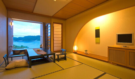 南伊豆弓ヶ浜温泉 壺中の天 ◯文　ペアご宿泊券　【 伊豆 宿泊 旅行 観光 宿泊券 宿 温泉 ホテル 旅館 南伊豆 静岡 クーポン 旅 露天風呂 オーシャンビュー 】　