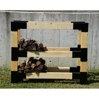 ふるさと納税 宇陀市 薪ラック用 2段式 2×4用 接続 金具 ピッツバーグオリジナル エコで省エネな備蓄用キャンプ用品 |  | 02