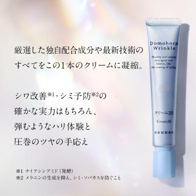 ふるさと納税 益城町 ドモホルンリンクルクリーム20【医薬部外品】(販売名:ドモホルンリンクル薬用クリームd)