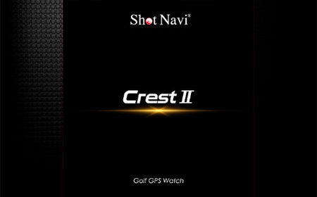 【アウトレット品】Shot Navi Crest II（ショットナビ クレスト II）＜カラー：ブラック（Black）＞　【11218-0858】