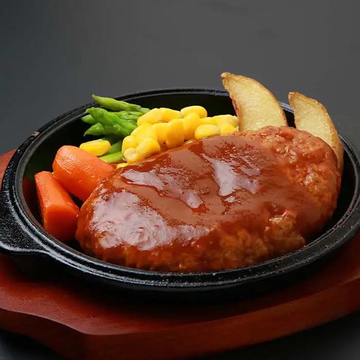 レンジでチン！金の桜黒豚 6食分 「黒豚煮込み ハンバーグ （180g×6袋）」【00-057-29】