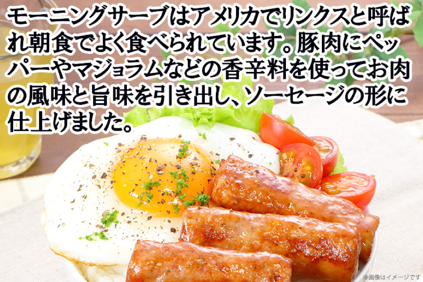 定期便 モーニングサーブ 480g 10袋 計4.8kg 12回 総計57.6kg [ 日本ハム マーケティング 静岡県 吉田町 22424313] ソーセージ ソーセージリンクス ポークソーセージ 