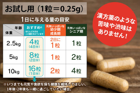 犬 猫 いつものエサにプラス！ペット用サプリメント コルディG 16カプセル(犬猫用) 犬パッケージ