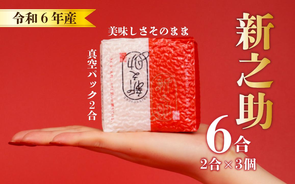 
            令和6年産 新之助 真空パック 2合 × 3個セット 生産者直送 お米 ご飯 こめ コメ 特別栽培米 新潟 新潟産 新発田 新発田産 保存食 非常食 防災食 備蓄食 防災グッズ キャンプ アウトドア 姉﨑農園 新潟県 新発田市 anezaki004
          