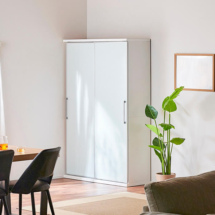 【ふるさと納税】ダイニングボード 両ガラスタイプ 120cm幅 テミス【諸富家具】：C647-001