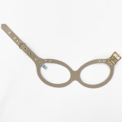 ふるさと納税 八潮市 メガネハーネス【Mサイズ】ロイヤルエトゥープ ゴールド金具 kazama premium