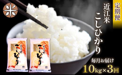 令和7年産 こしひかり 定期便 10kg 全3回 白米 5㎏ × 2袋 3ヶ月 近江米 コシヒカリ 国産 お米 米 おこめ ごはん ご飯 白飯 しろめし こめ ゴハン 御飯 滋賀県産 竜王 ふるさと ランキング 人気 おすすめ