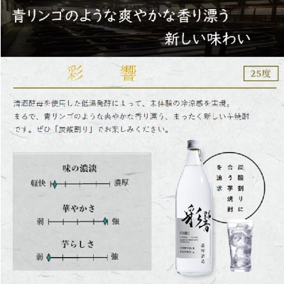 炭酸割りが美味しい焼酎 3銘柄900ml×3本【数量限定】(2025年版) A7−16【配送不可地域：離島】【1614803】