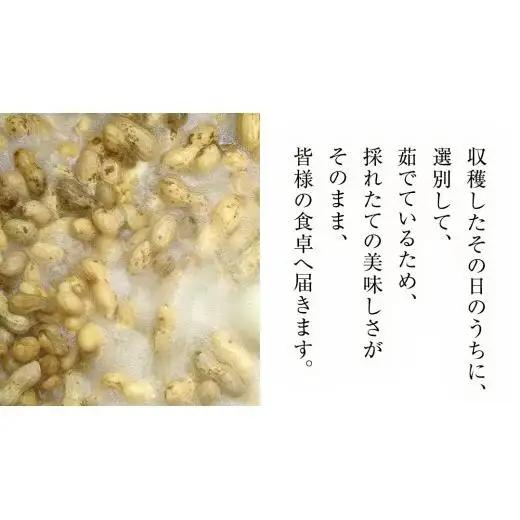 牛久市産 茹で 落花生 300g × 3袋 セット 計900g