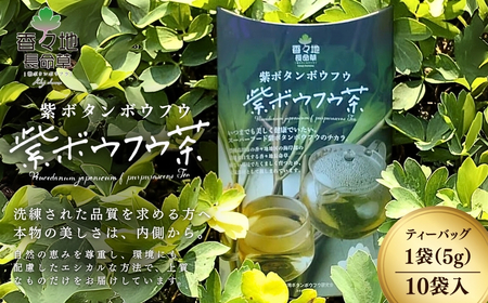 香々地長命草紫ボウフウ茶（5g×10袋入）| 香々地ベジファーム　豊後高田市