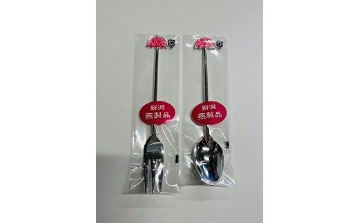 
            パラソル洋食器 コーヒースプーン・ヒメフォーク5本組10本セット(ピンク)(エコBOX) FC010456
          