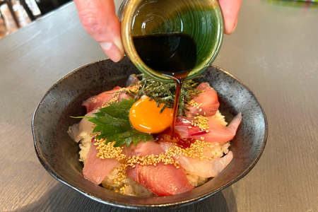 浜田の海鮮漬け丼おまかせ3種セット 12パック 【195_2021】