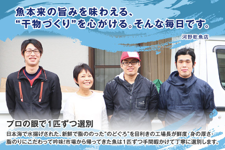 のどぐろ干物（4～5枚 計600g 20～22cm前後）浜田港目利き工場長厳選「のどぐろ」河野乾魚店 魚 干物 干もの 乾物 一夜干し のどぐろ セット 厳選 冷凍 個包装 産地直送 【156】