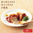 【ふるさと納税】摂食回復 支援食「あいーと」人気12品セット 岩手県 北上市 F0130 噛めない お年寄り のために やわらか 惣菜 イーエヌ 大塚製薬 中華あんかけ 赤魚 豚の角煮 ハンバーグ 肉じゃが 筑前煮 ※11月より内容変更となりました