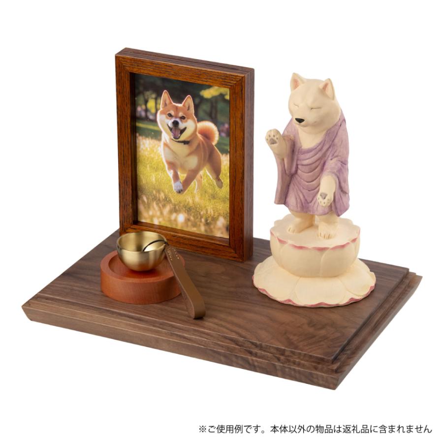 ＜ペット供養の来迎＞犬阿弥陀（大）