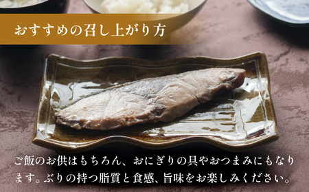 ぶり 西京漬け 8個 富山県 氷見市 鰤 切り身 パック 個包装 簡単調理