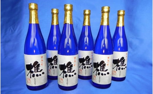 
D4-0905／天然水割り本格芋焼酎　樵　720ml×6本
