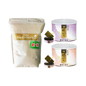 のり　ミルキークイーンセットA　　【ミルキークイーン 2kg無洗米 ・焼のり、味のり】　お米 米 こめ コメ 海苔 セット コラボ商品 千葉県 千葉市