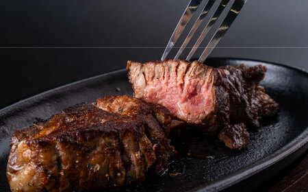 【全3回定期便】熊本県産 あか牛 ステーキ用ヒレ肉(約600g)、ロース肉(約800g) 計約1.4kg / 牛肉 国産 セット 食べ比べ【合同会社 たべたせいか】[BHBY029]