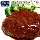 【ふるさと納税】北見エゾシカ 挽肉 100%エゾシカ肉 ( 鹿 鹿肉 肉 ジビエ ひき肉 挽肉 )