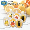 【ふるさと納税】寒天 飲む ゼリー セット 晩柑 不知火 甘夏 アレンジ シャーベット ヨーグルト 無添加 ギフト 贈答 お土産 手土産 スイーツ 手作り こだわり 子供 大人 おやつ 間食 朝食 テングサ お取り寄せ 送料無料