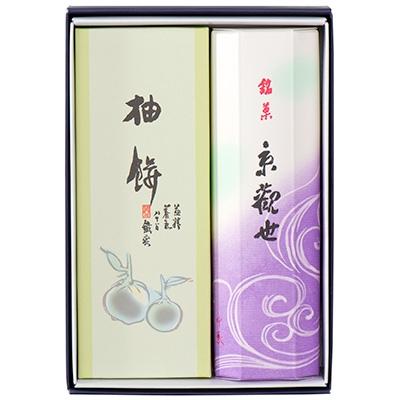 ふるさと納税 亀岡市 &lt;京菓匠 鶴屋吉信&gt;京観世・柚餅詰合
