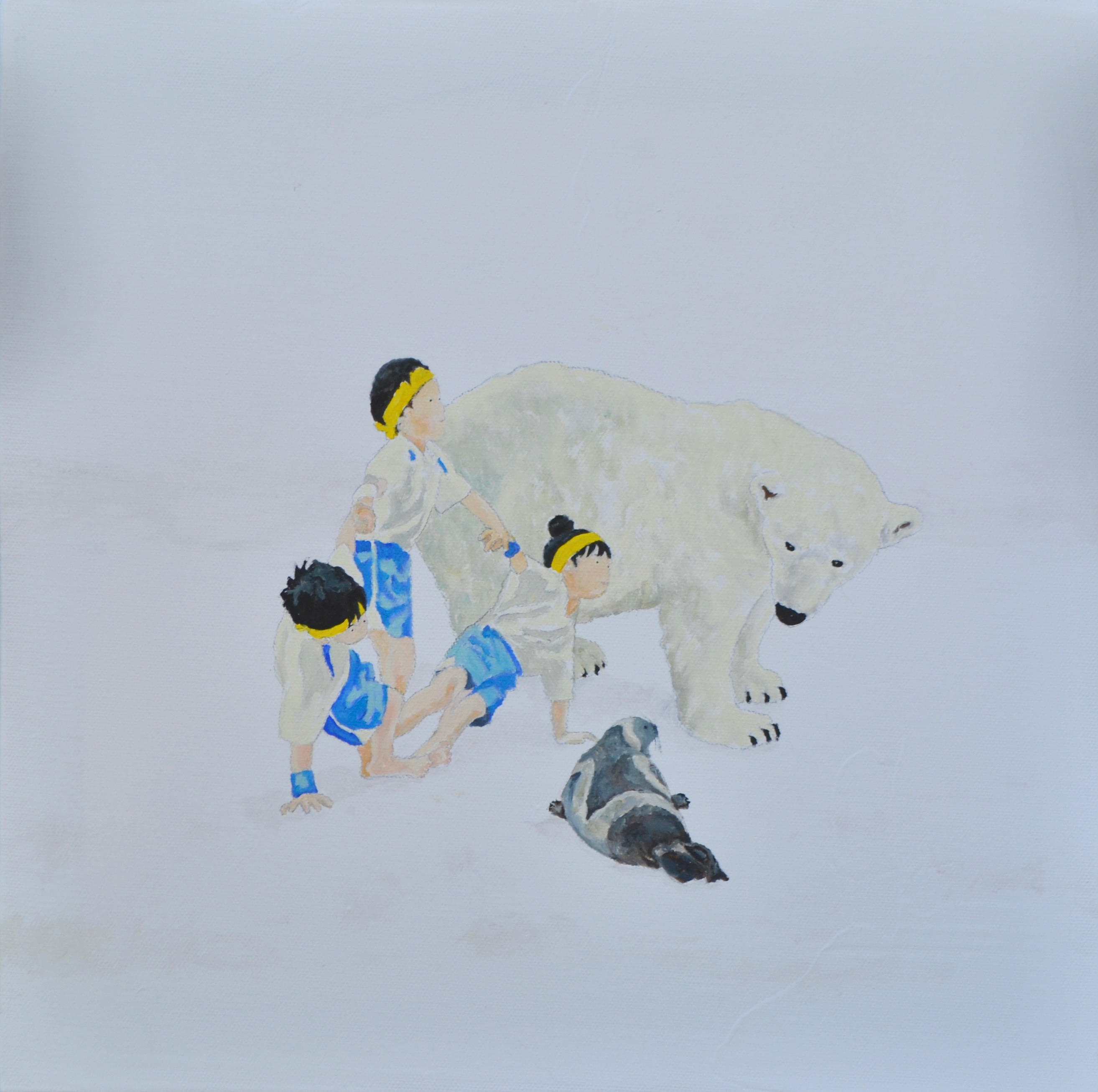「瞬景３」 絵画 小サイズ 33.0cm×33.0cm HAS001-3