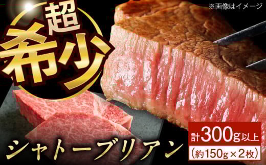 長崎和牛 シャトーブリアン ステーキ 計300g以上 牛肉 ステーキ すてーき ステーキ肉 すてーき肉 牛 牛肉 牛肉 国産 ブランド 和牛 焼肉 焼き肉 BBQ バーベキュー 牛肉 ステーキ すてーき 焼肉 BBQ おすすめ 人気 オススメ ご褒美 九州【肉のマルシン】 [QBN058] / 長崎県 佐々町