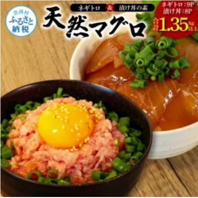ふるさと納税 高知市 ネギトロ 約80g×9パック+マグロの漬け 約90g×8パック【BX051】 |  | 02