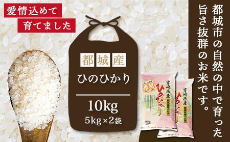  ★10月発送 都城産ひのひかり10kg(5kg×2袋)≪令和6年産新米≫_18-1502_(都城市) 令和6年産 新米 都城産 お米 10kg ひのひかり