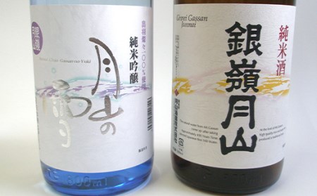 月山 純米吟醸 月山の雪 ・ 純米酒 セット 各1.8L F2Y-3429