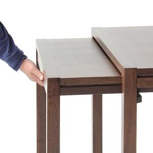 ダイニングテーブル　Schroll140-wa　140-252ｘ80ｘ73cm　WAプラス　大川市