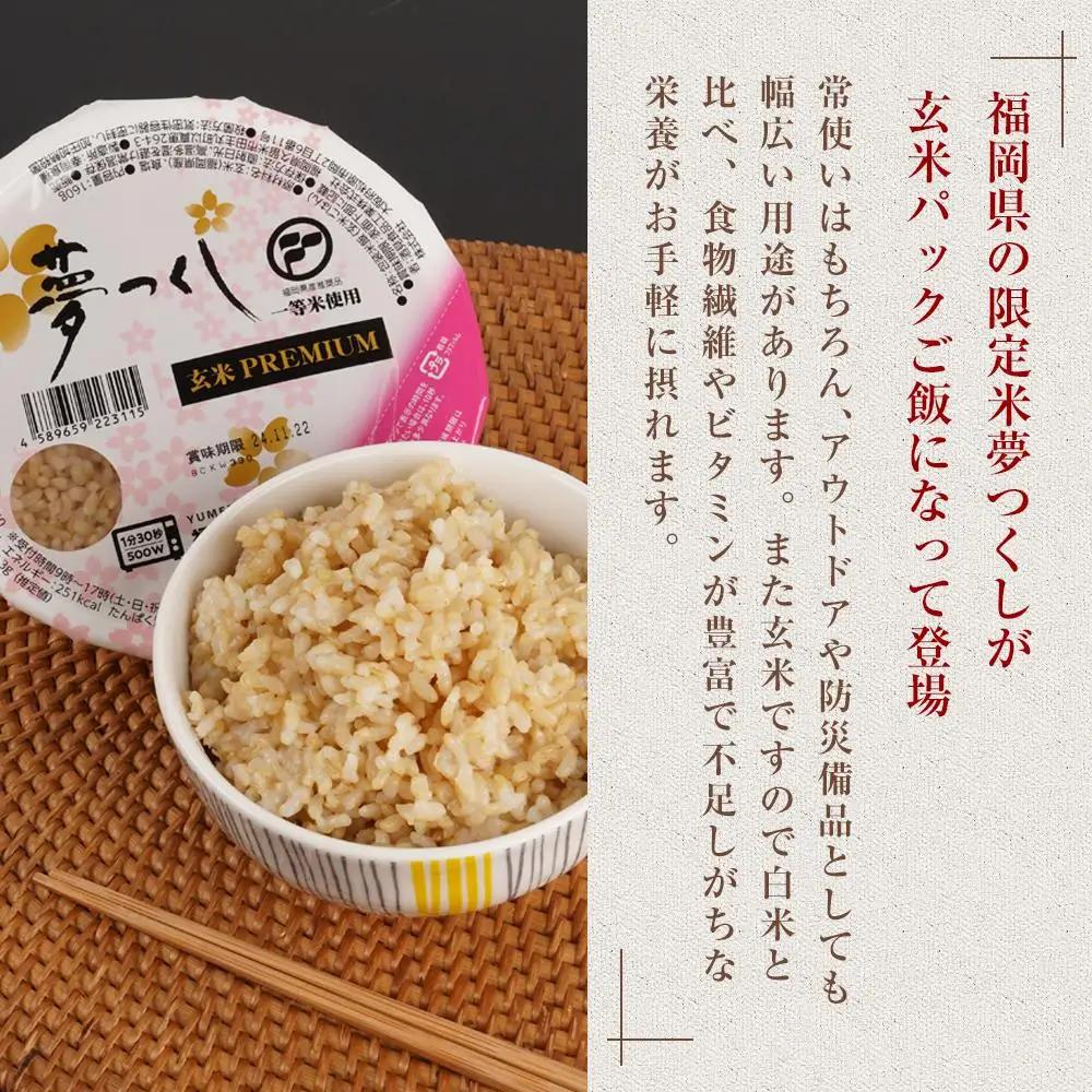 玄米 パックご飯 夢つくし 160g×24食 | パックご飯